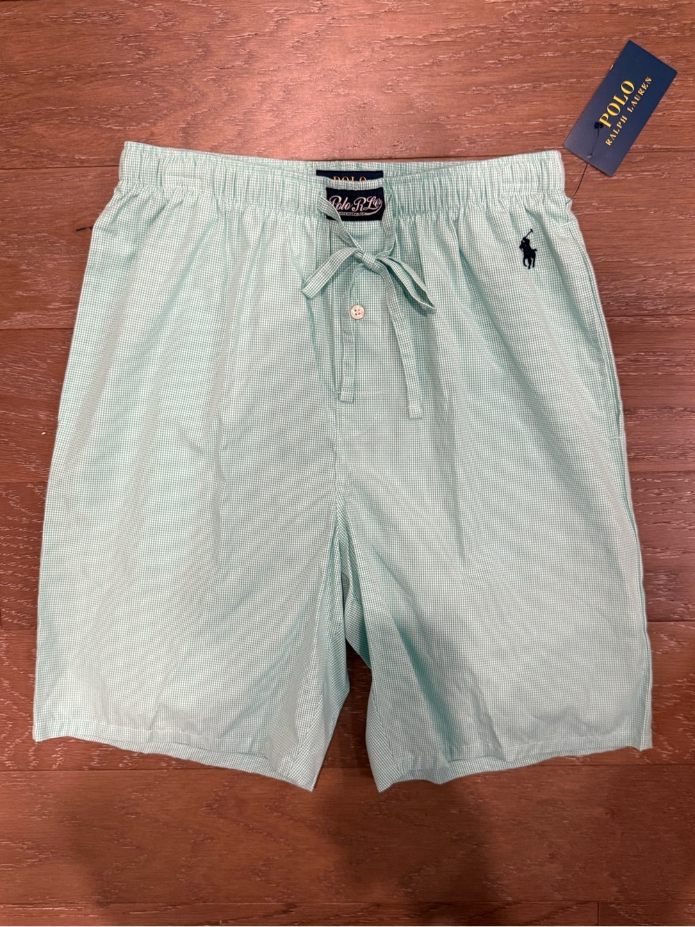 Polo by Ralph Lauren Light Green Men’s Pajamas Boxer Shorts